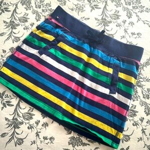 Tommy Hilfiger rainbow mini skirt for girls. Size M (8-10)